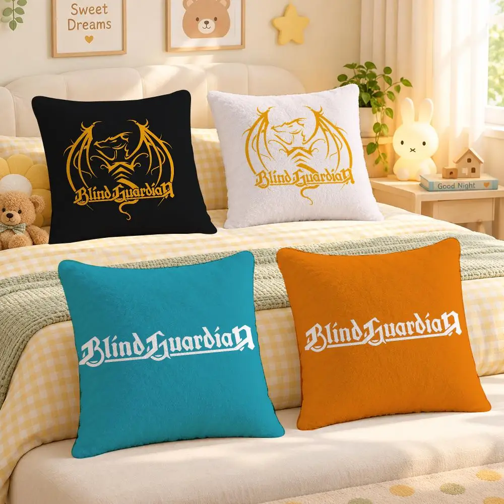 Band Blind Guardian Power Metal Cushion Cover Personalized Decorative Living Room Home Sofa Bedroom Office Car Decor
