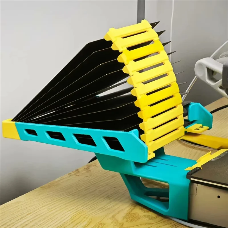 

ABRE-Spring Steel Pei Plate 5Pcs For Bamboo Lab A1 Mini Series 3D Printing Panel Accurate Efficient 184X184x0.6Mm Printer Parts