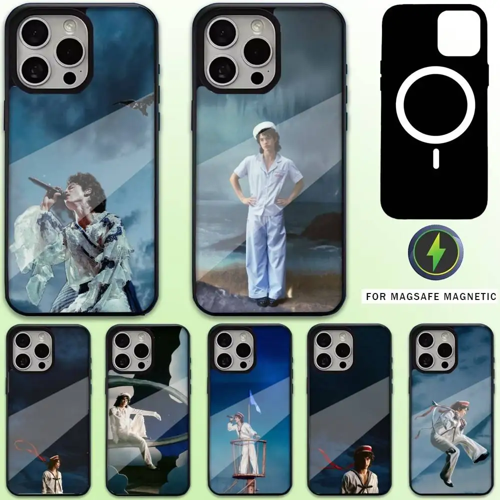 

C-Conan Gray Wishbone Phone Case For iPhone17,16,15,14,13,12,11 Plus,Pro Max Magnetic For Magsafe Wireless Charging