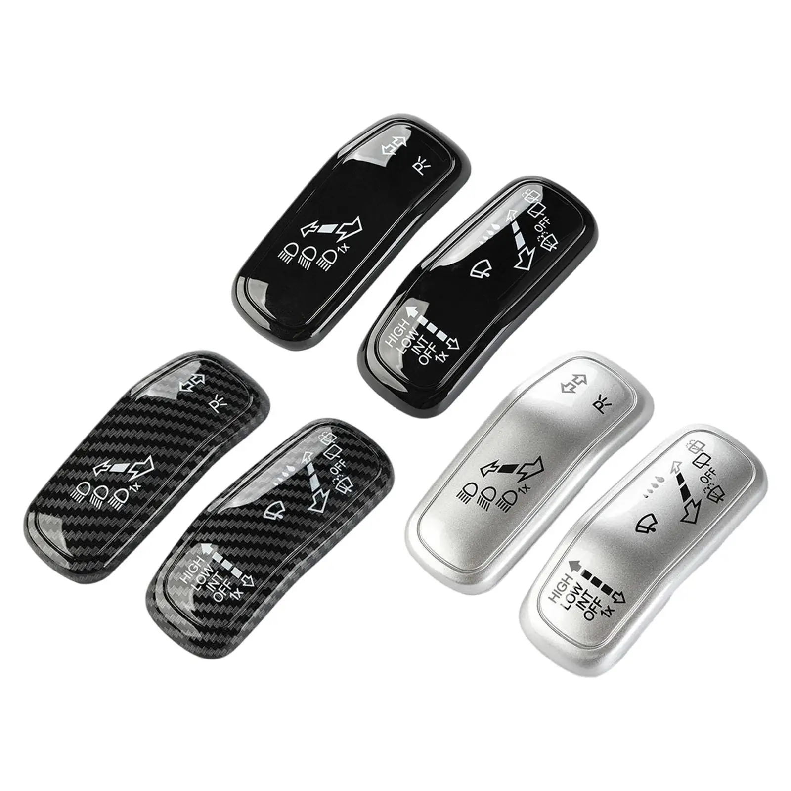 

Turn Control Switch Sturdy Replacement Fittings Black Professional Steering Wheel Wiper Switch Module Button for SUV