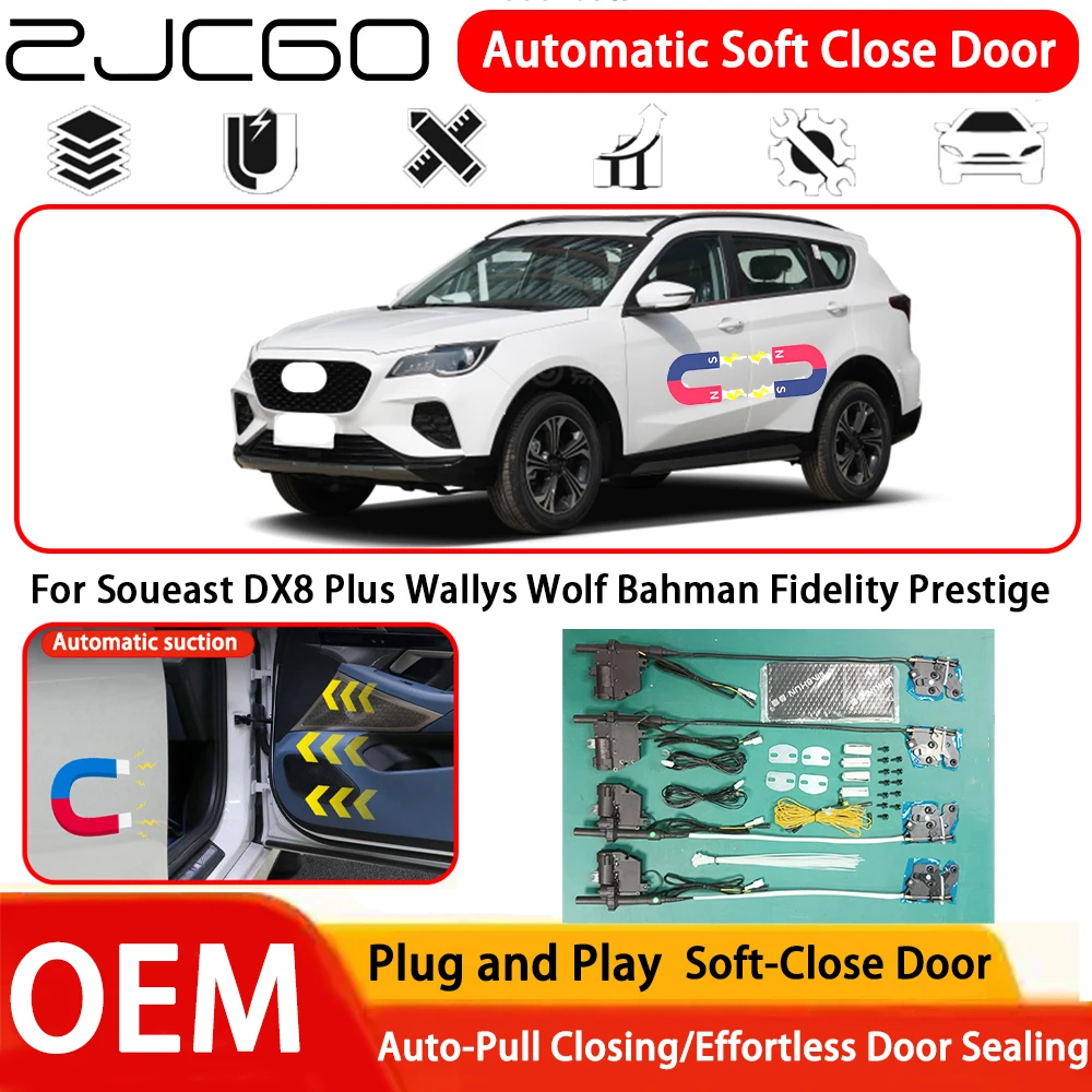 

Система автоматического электрического плавного закрывания дверей OEM Plug and Play для Soueast DX8 Plus, Wallys, Wolf, Bahman, Fidelity, Prestige