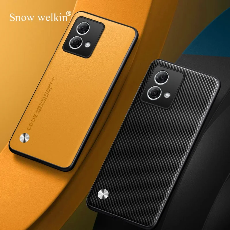 Für moto g84 luxus pu leder stoß feste silikon hülle für motorola moto g84 zurück telefon hülle coque