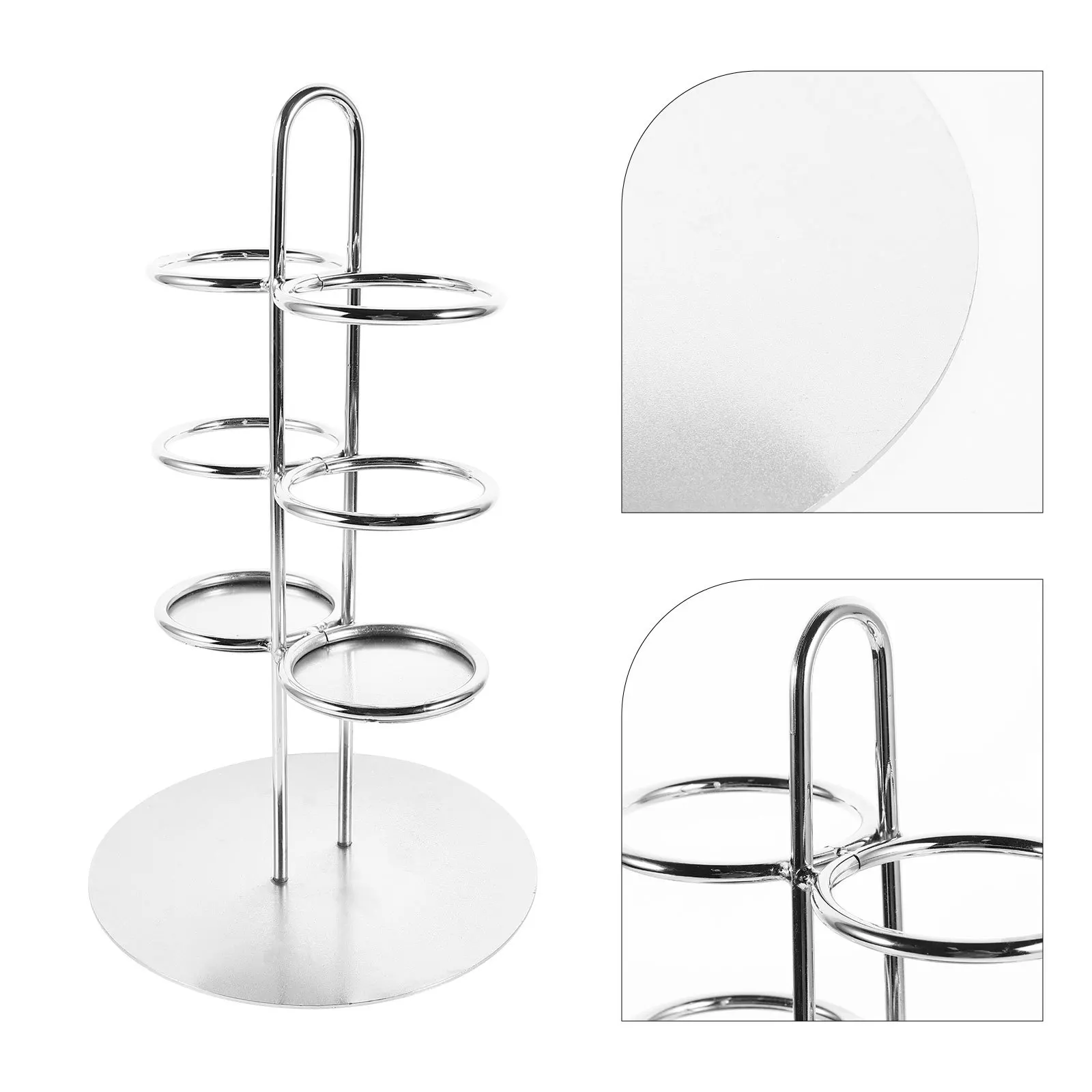 

Подвесная стойка для еды из нержавеющей стали, прочный держатель для кухонной утвари, компактный органайзер для хлеба, ложка для холодного хранения