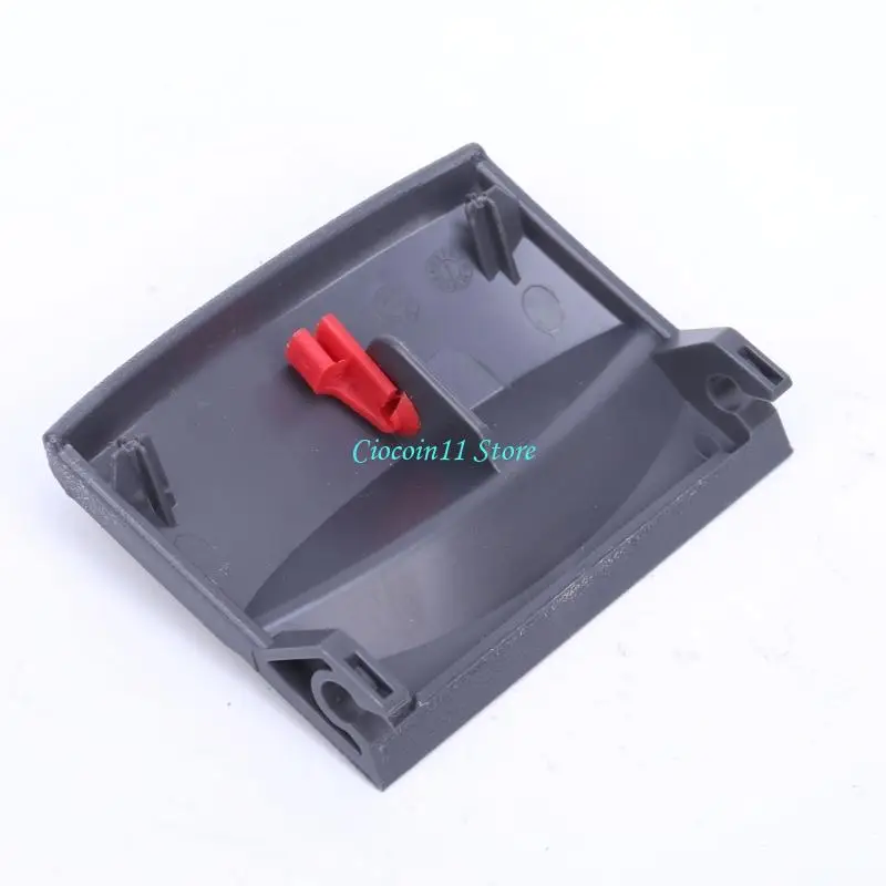 Y1UB Parking Brake Release Control Handle ZR95ZJ8AH with Rear Linkage, Bottom Connection Foot, Mounting Hole, and Textured