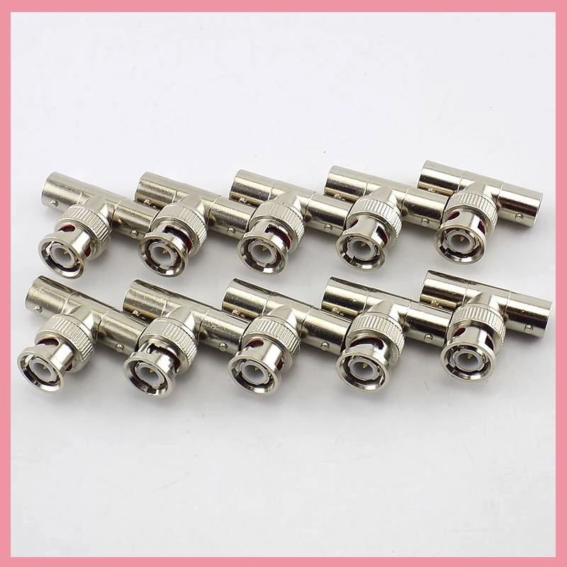 POE Splitter Plug Adapter BNC Connector Male to 2 * Female BNC Coupler POE Splitter Injector Power supply module B6