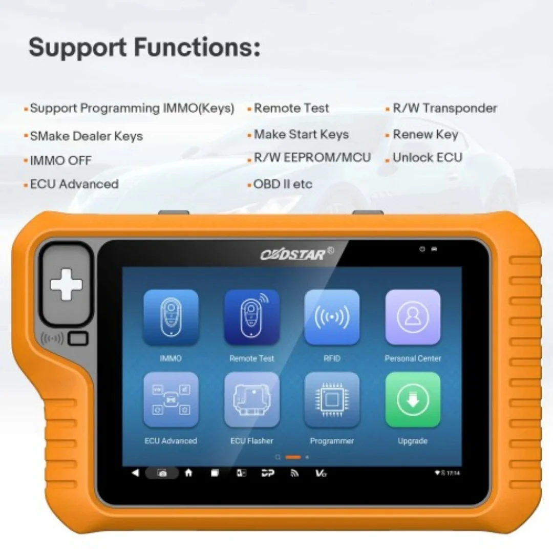 In Stock 2024 OBDSTAR X300 Classic G3 Key Programmer with Built-in CAN FD DoIP Support Car/ HD/ E-Car/ Motorcycles/ Jet Ski