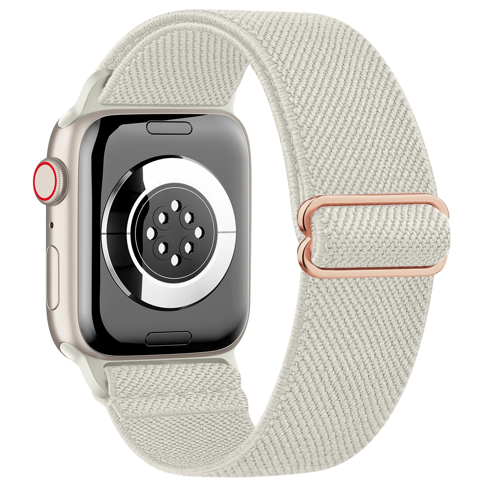 Pulseira Elástica de Loop de Nylon para Apple Watch, Ultra 8, 7, 6, 5, 4, 3, SE Band para iWatch, 49mm, 45mm, 41mm, 38mm, 42 milímetros, 40