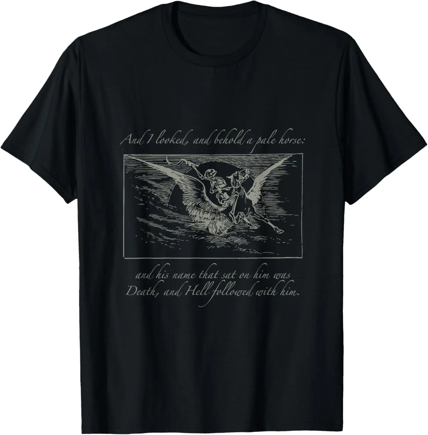 

Apocalypse 4 Horsemen Revelation T-Shirt Motorcycle