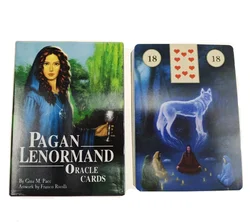 Pagan Lenormand Oracle cards Full English Classic giochi da tavolo