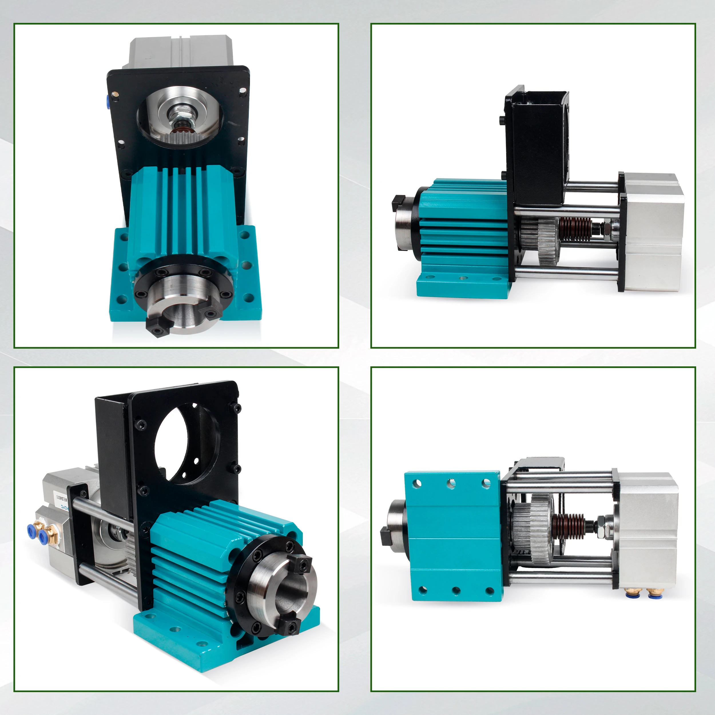 ATC BT30 Non-Powered Spindle Cylinder Pneumatic Semi-Automatic Tool Changer Spindle for Engraving Drilling Metal Recutting
