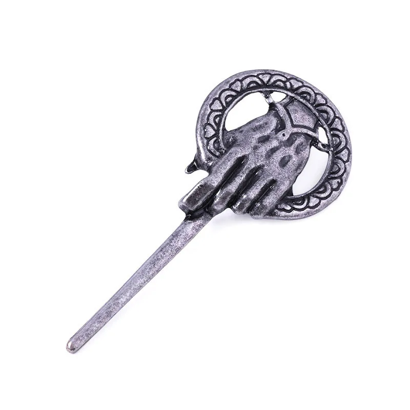 Die Hand der Macht Abzeichen Broschen Film Cosplay Prop Hand des Königs Brosche Männer Frauen Tyrion Lannister Tywin Ned Stark ﻿