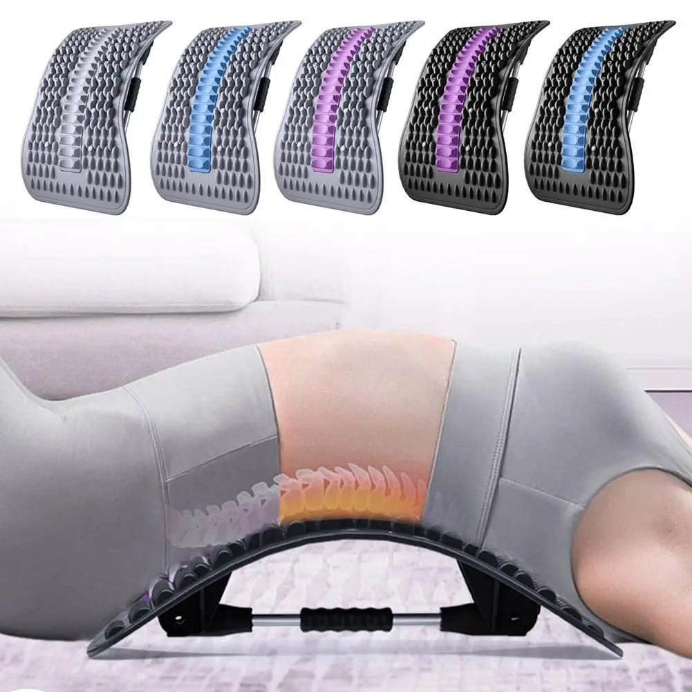 

Lumbar Back Soothing Device Stretch Lumbar Spine Relieve Nerve Compression Magnetic Massage Lumbar Vertebrae Back Corrector