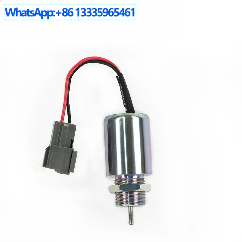 

Diesel engine flame extinguisher SA-3725-12V 24V oil cut-off stop solenoid valve 30A87-20402