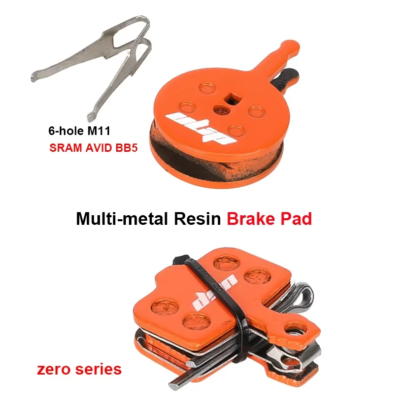 

1 пара многометаллических полимерных тормозных колодок Ulip для SRAM AVID BB5 Zero Series M11, дисковые тормозные колодки, аксессуары для скутеров, запасные части