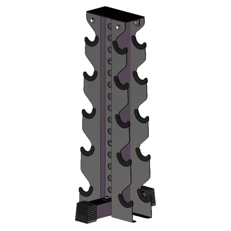 Foldable  Dumbbell Storage Rack Sturdy Iron Build Multi-Layer Display For Gym Fitness Equipment Storage Best Choice