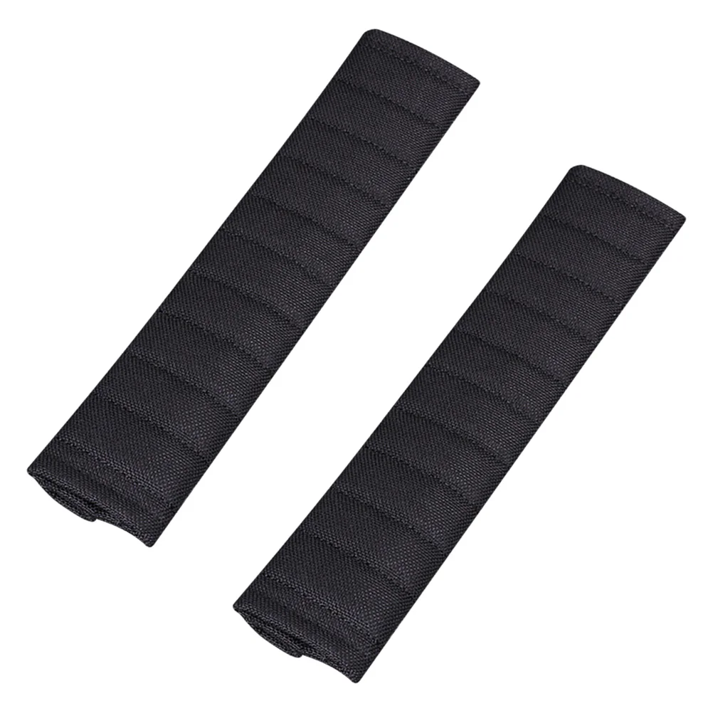 2 PCS Car Covers Safety Protectors Set Breathable Pads Auto Strap