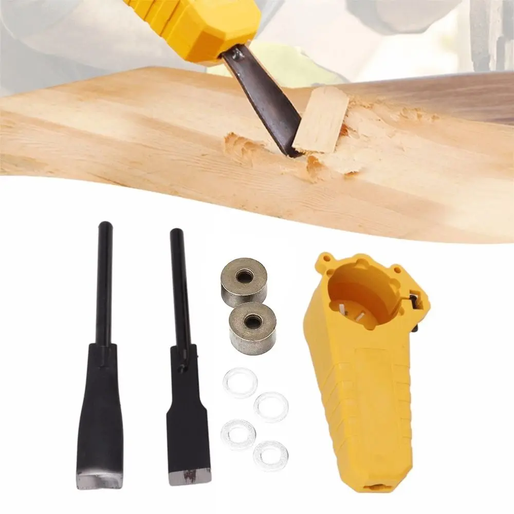 Mini Size High Efficiency Angle Grinder Chisel Versatile Professional Electric Chisel Tool Wood Carving Chisel Home Improvement