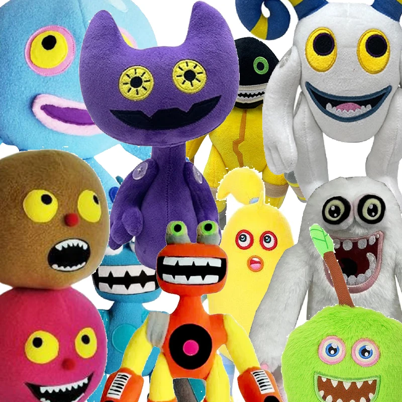 Meine singenden Monster Wubbox Plüschtiere Garten von Banban Plüsch niedlichen weichen ausgestopften Kawaii Cartoon Puppen Peluches Kinder Geschenk Spielzeug