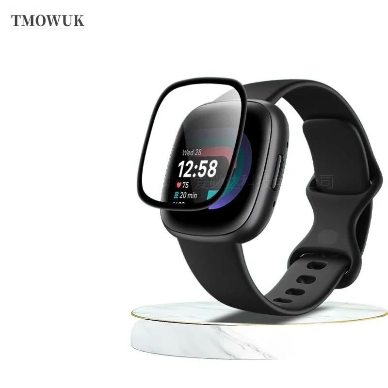 For Fitbit Sense 2 Versa3 2 4 Inspire 3 Charge 6 5 Waterproof Protector Skin Flexible Film With Lint-Free Wipes Kit