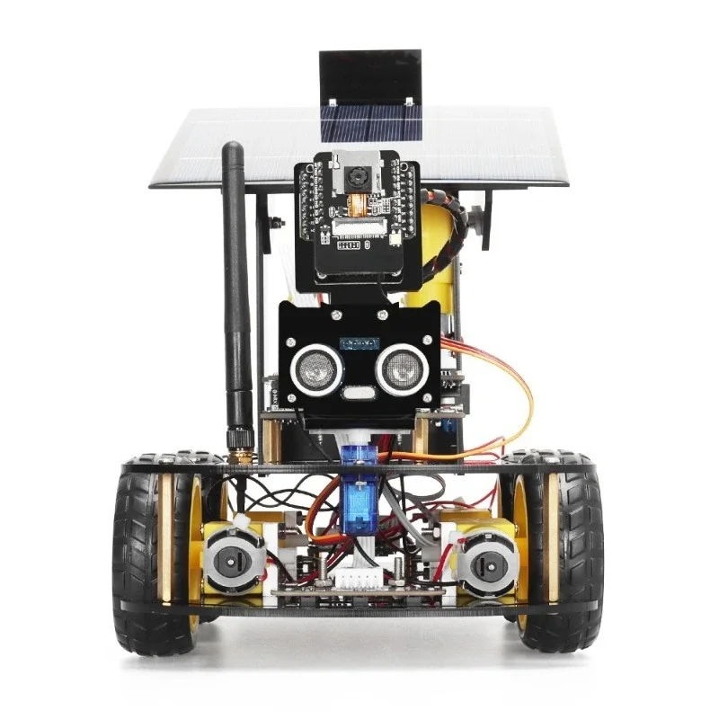 suitable for Camera Programming Educational Robot IoT Ultrasonic Smart Car Solar Learning Kit