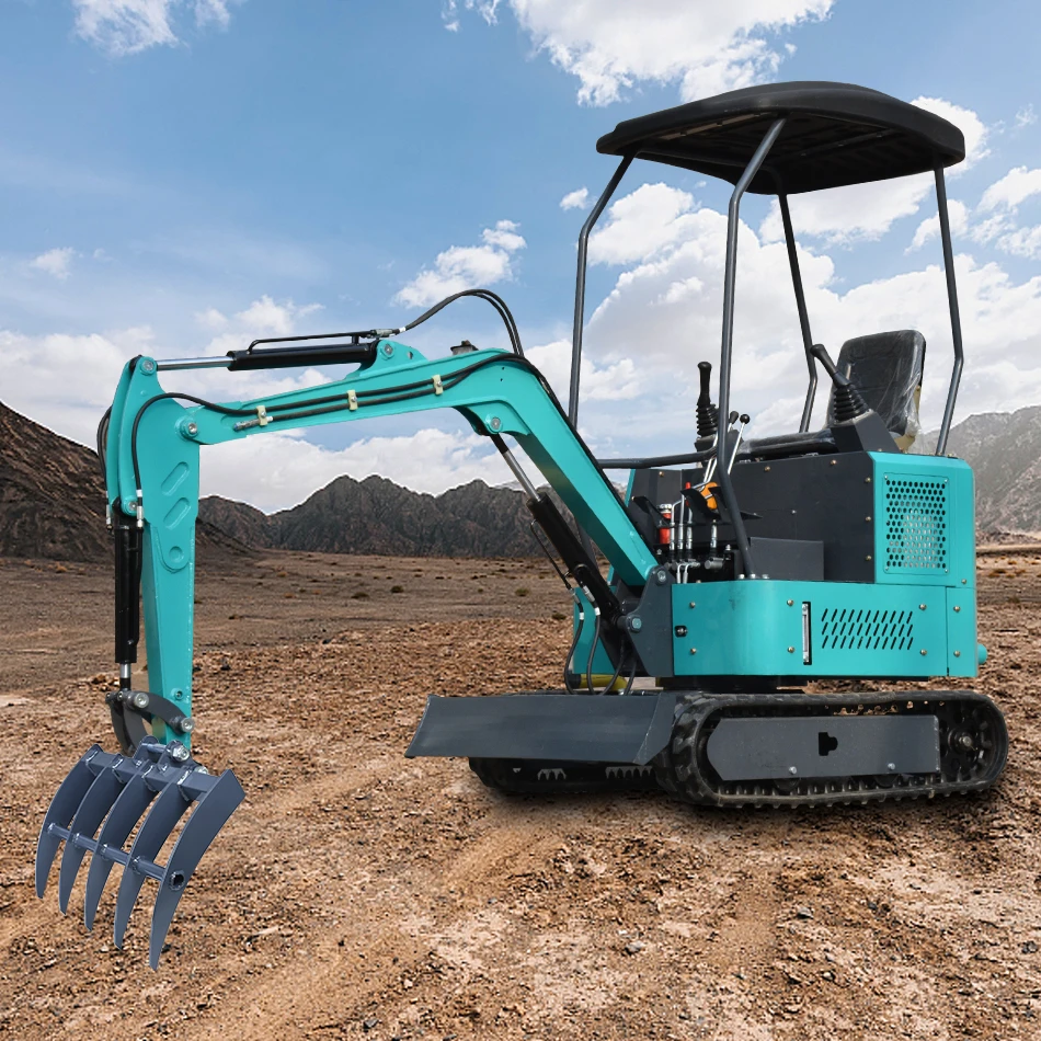 1 قطعة حفارة صغيرة أشعل النار المرفقات حفار صغير أشعل النار يزيل الحطام فضفاض سطح التربة أشعل النار ملحق لحفارة 0.8-2ton