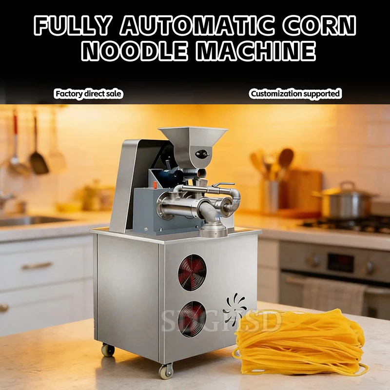 Commercial Fresh Small Electric Automatic Noodle Making Machine Price Pasta Maker And Dough Press Machine