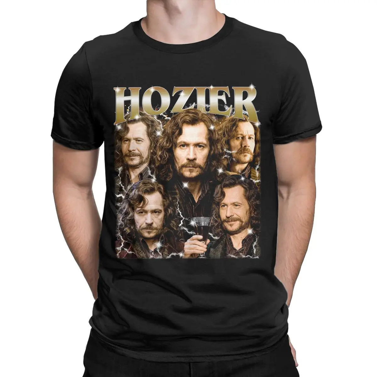 Graphic Printing Men Women Hozier Meme Bootleg Tee Shirt Outfit Humorous Cotton Hozier Homage HP Fan Gift T Shirts Tee Clothing