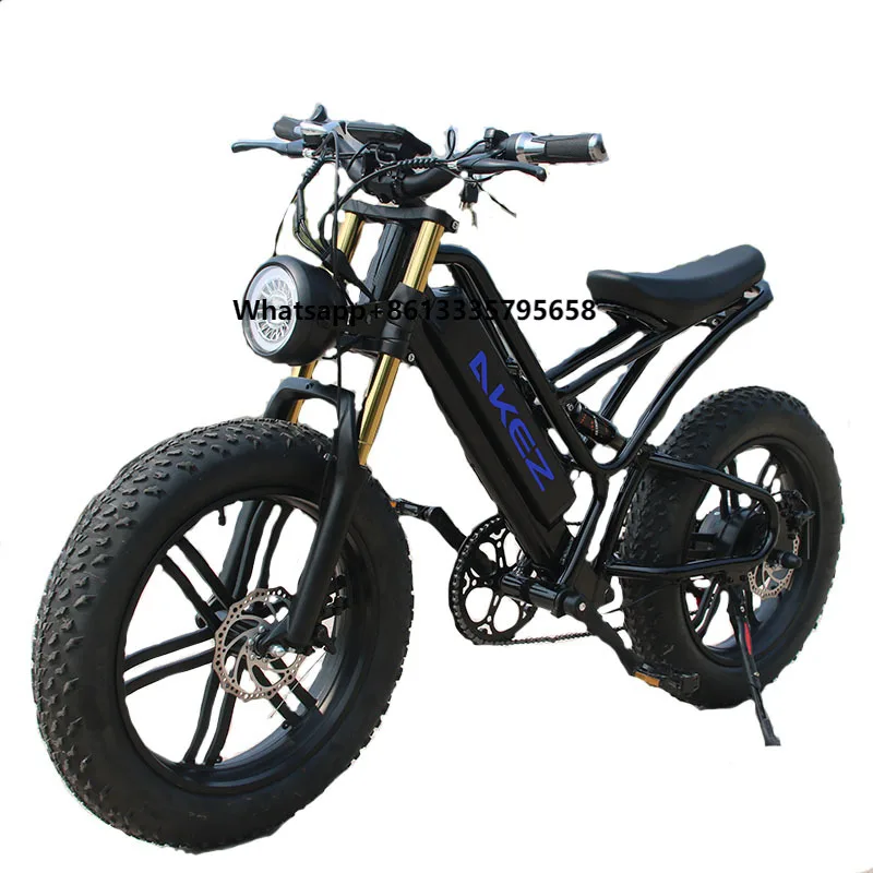 

45V 750W Electric Mountain Bike With 13AH/17.5AH Battery & Front Hydraulic Shock Absorber
