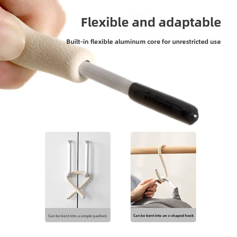Portable Lightweight Freely Bendable Cabinet Hook Versatile Desktop Phone Stand Simple Cabinet Padlock Ideal for Various Uses