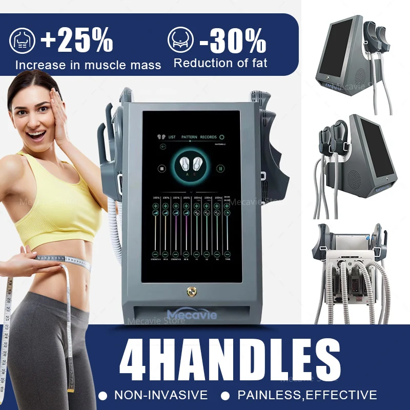 

Machines RF HI-EMT 6500W Professional 5 Handle Pelvic Girdle Electromagnetic Stimulation Slimming