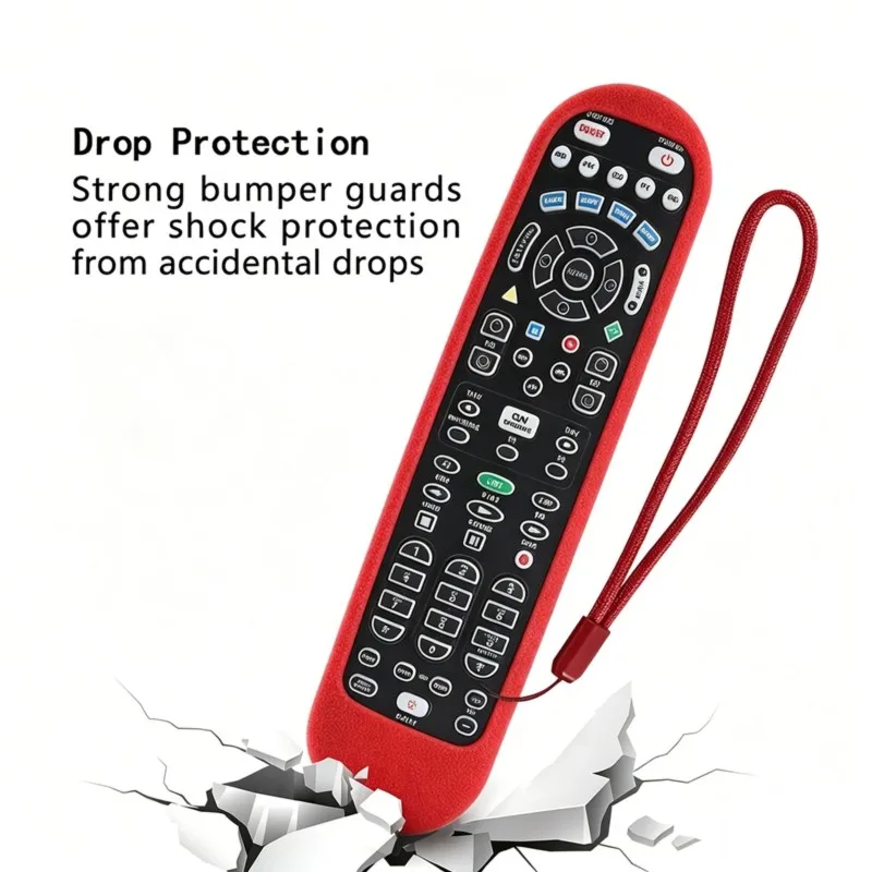 

AS95-For Spectrum TV Remote Control-Protective Silicone Case- Anti-Slip Shockproof Design