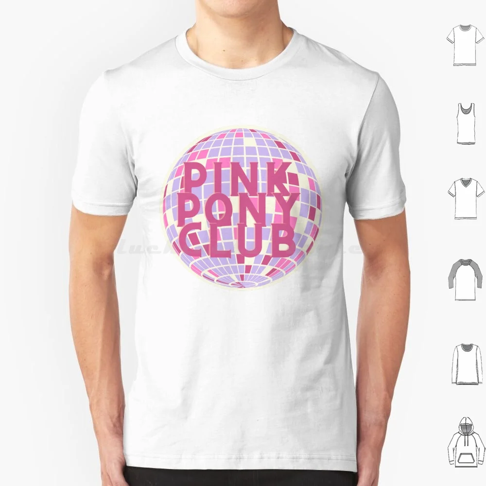 Pink Club Disco T Shirt Cotton Men Women DIY Print Dancing Dance Club Pink Club Pink Club Santa Monica California Ca Santa
