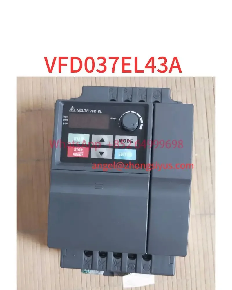 Second-hand inverter 3.7 kw three-phase input VFD037EL43A