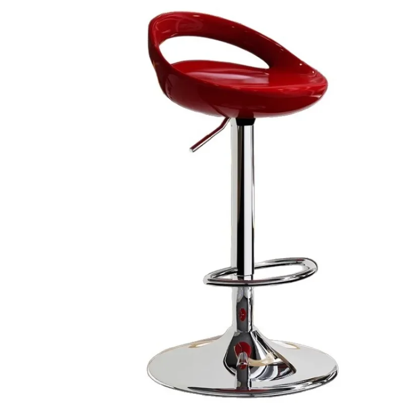 

Modern simple high stool home lift bar backrest checkout page bar swivel chair