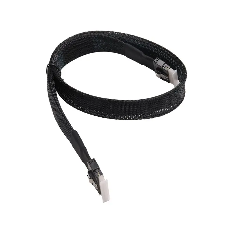 AT82-High Speed Pcie 4.0 Slimsas SFF8654 8I To 8I 9500 Series Nvme Available Cable External Video Card Adapter 0.5M
