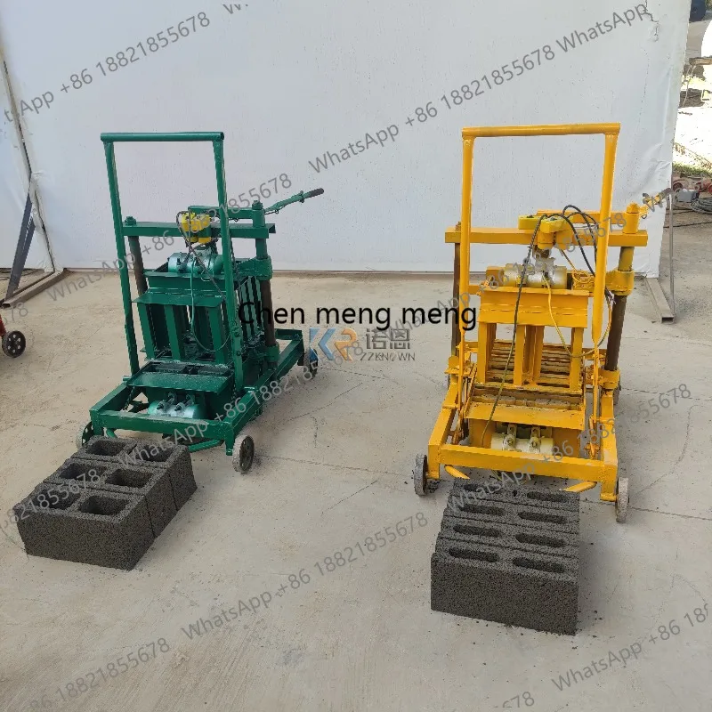 Concrete Cement Block Making Machine Price Automatic Hollow Clay Brick Making Machinery Block Making