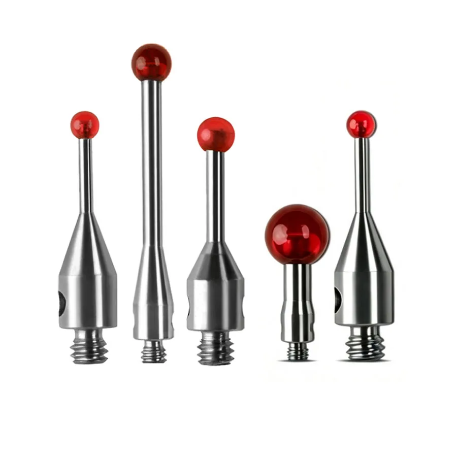 Renishaw measuring needle, three coordinate ruby measuring needle, stainless steel measuring rod, M2 three-dimensional probe