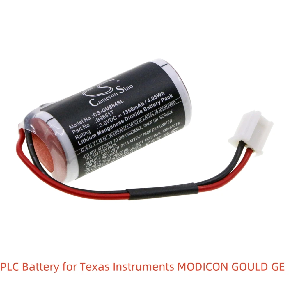 Li-MnO2 PLC Battery for Texas Instruments MODICON GOULD GE,3.0V,1350mAh,305 RB-5 884 984X S929 ASC11/BASIC Fanuc Series 1 RB-5