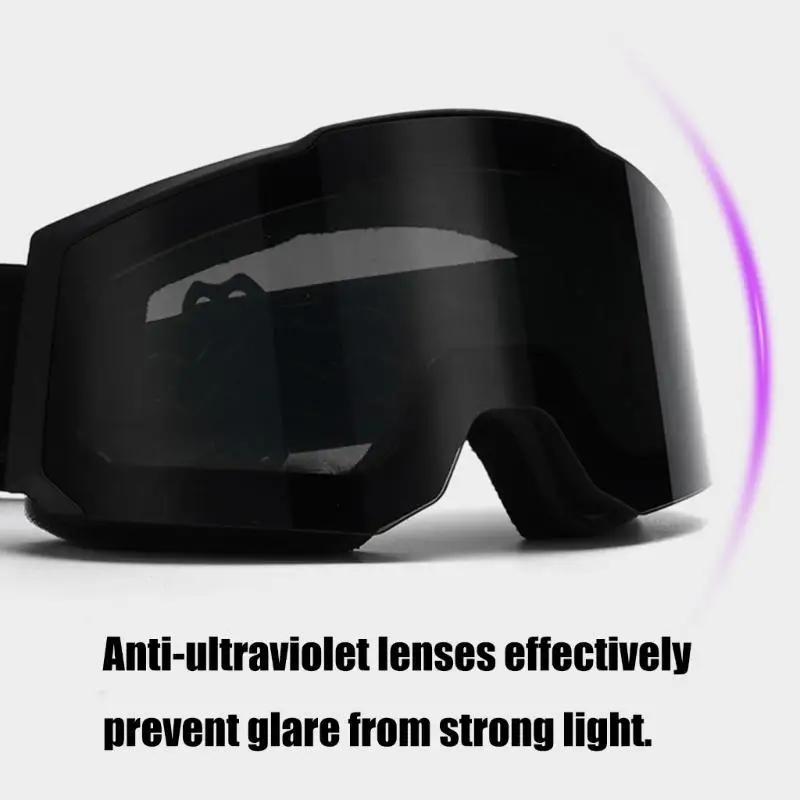 

652F Windproof Ski Goggles Adult Outdoor Sports Eyewear Accessories Fog Resistant Snow Snowboard Goggles for Men Women