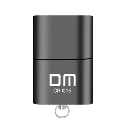 Устройство для чтения карт Micro SD DM CR015 с инновационным слотом для TF-карты, преобразующее устройство для чтения карт в usb-накопитель для компьютера или автомобиля