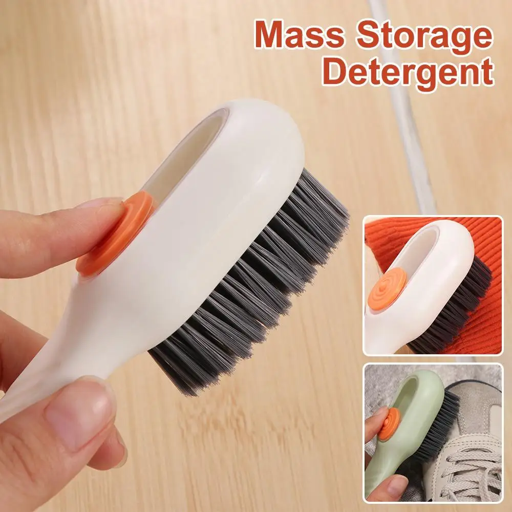 Haushalt Reiniger Werkzeuge Flüssigkeit Schuh Pinsel Seife Spender Schuh Kleidung Bord Pinsel Reinigung Pinsel Kunststoff Kleidung Pinsel