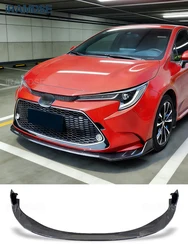 Front Bumper Spoiler for Corolla US Version 2019 2020 2023 Protector Plate Lip Body Kit Splitter Decorative Strip Shovel