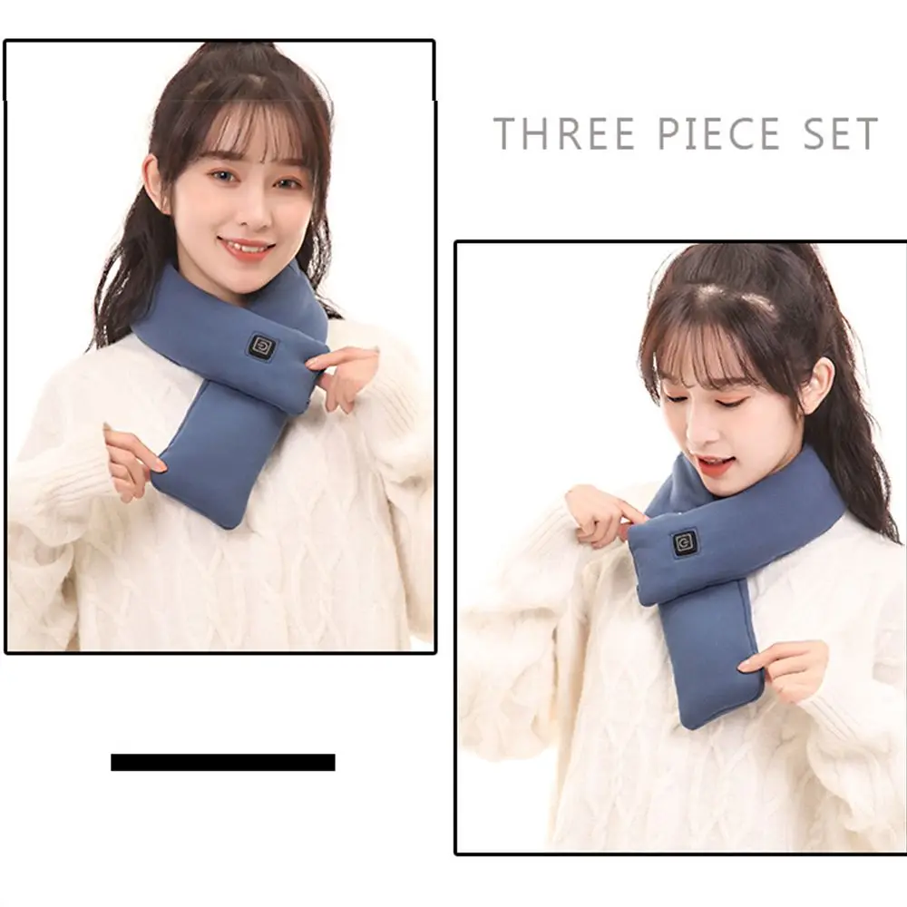 Shawl Scarf Pad Shawl Rechargeable Neck Wrap Electric Winter Warmer Warmer Shawl Electric Heated Scarf