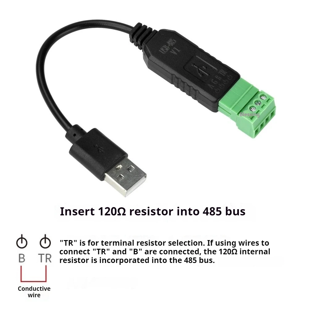 

Модуль последовательной связи USB-RS485 на чипе CH340