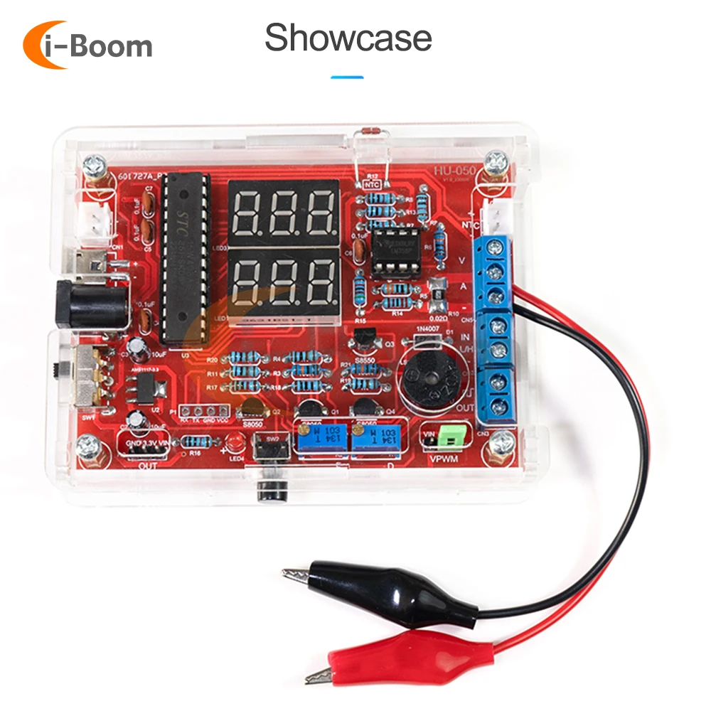 Wielofunkcyjny miernik prądu do wykrywania temperatury sygnał PWM Generator lutowania elektroniczny zestaw zrób to sam plansz do ćwiczeń