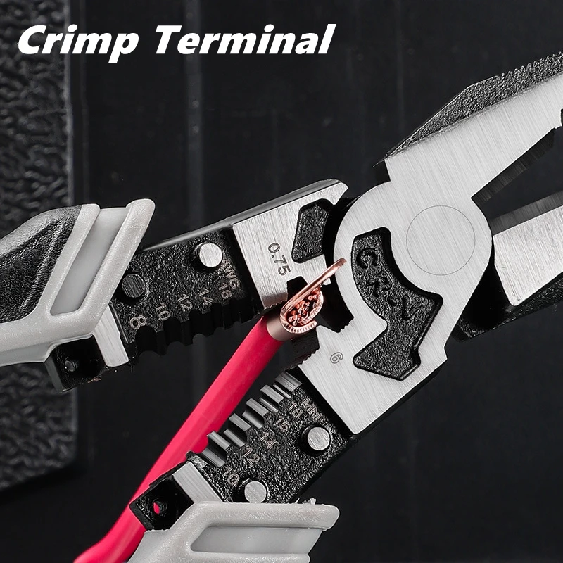 العالمي متعدد الوظائف قطري كماشة إبرة زردية طويلة الفكين أدوات إصلاح المحرك العالمي قواطع الأسلاك كماشة سلك كهربائي