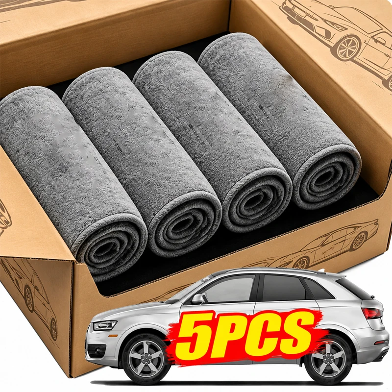 Ultra-Soft Car Wash Towel Premium Microfiber Car Wash Towel Sealed Edges High Water Absorption Premium Quality Accessories