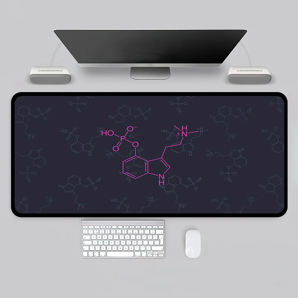 Red Letters Mausepad Pink Letter Desk Mat Gaming Mat Pad on The Table Office Gamer Accessories Keyboard Pad Mouse Pad Gamer Rug