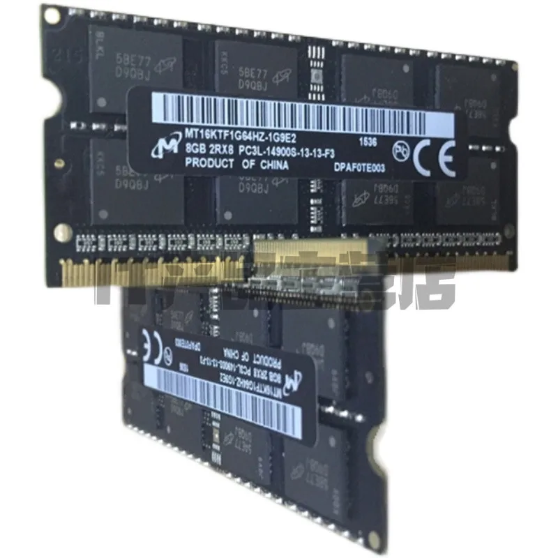 

For MT DDR3 8GB 2RX8 PC3L-14900S notebook MT16KTF1G64HZ ram