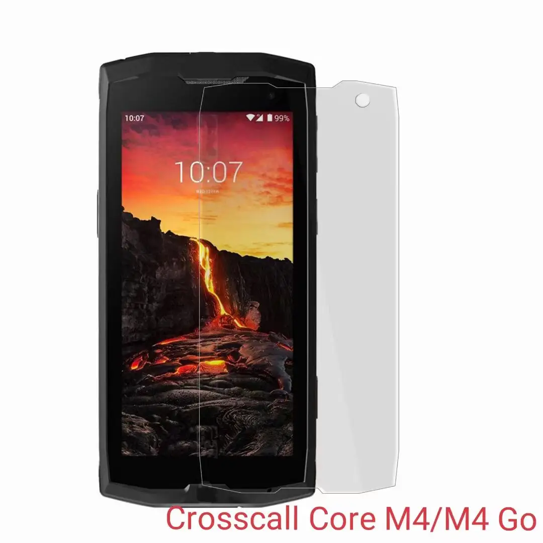 For Crosscall Core X3 M4 Go Action X3 Trekker X4 HD Tempered Glass Screen Protector for Crosscall M1 Core Clear Protective Film